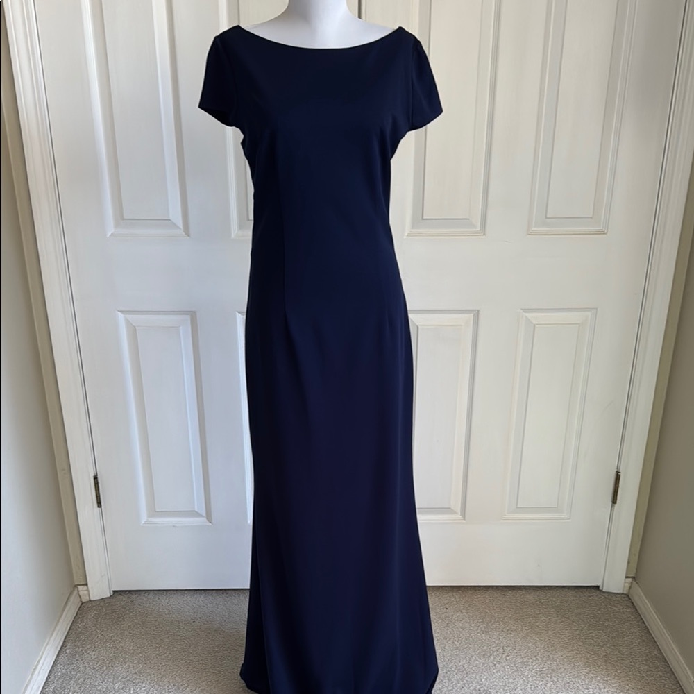 Katie May Midnight Blue Backless Dress, 12